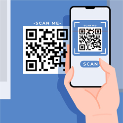 scan pagamento tramite qr code